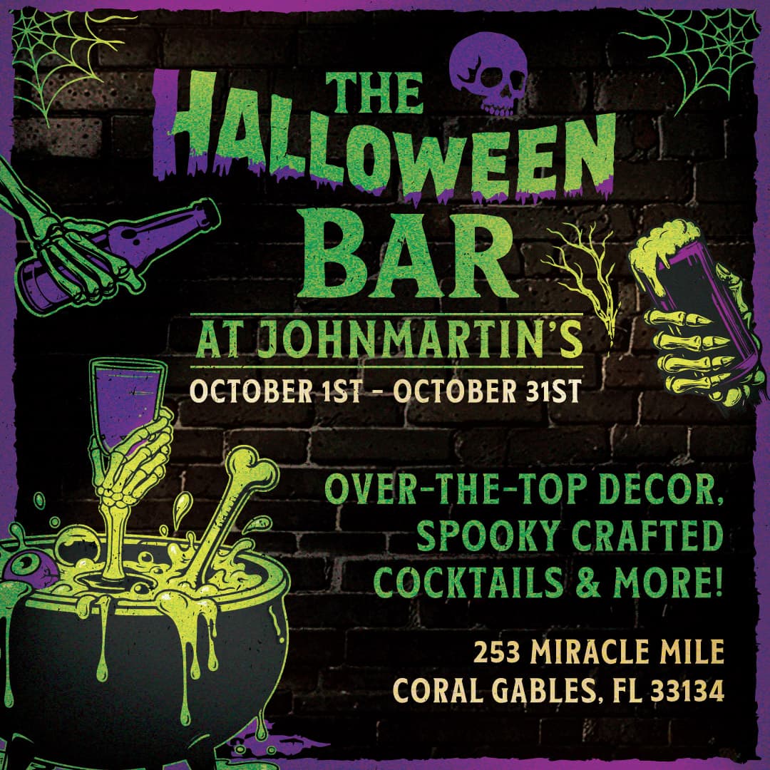 The Halloween Bar event flyer