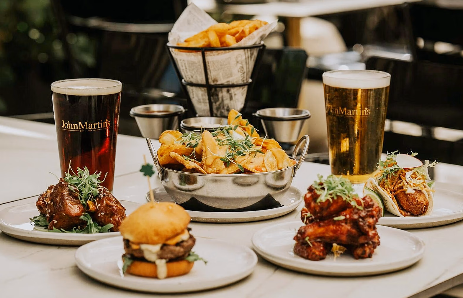 Food and beer - JohnMartin's Food and beer