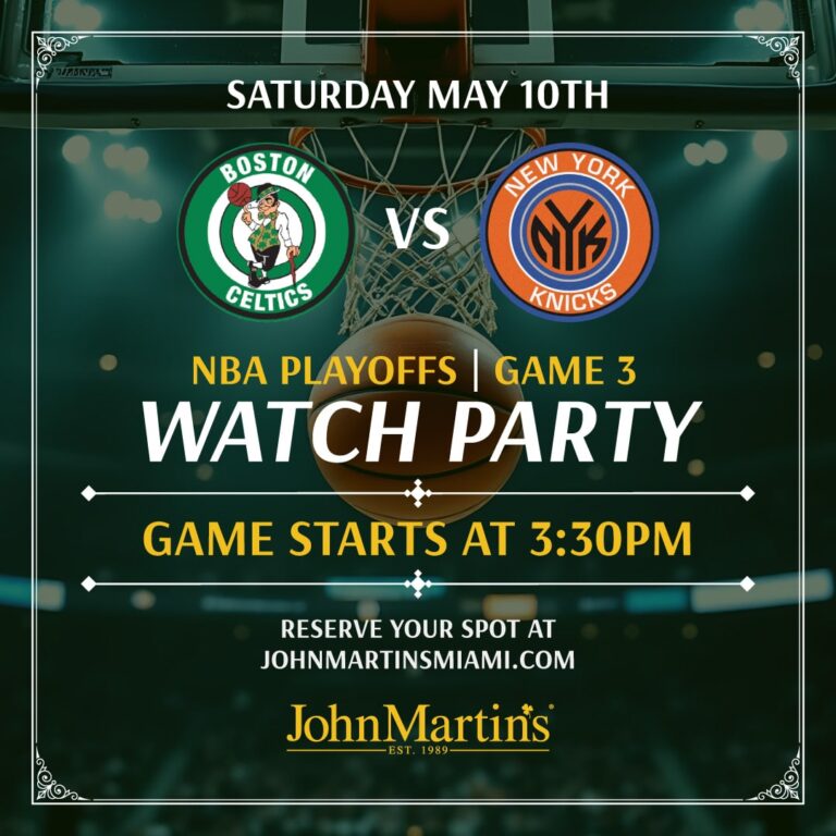 Boston Celtics vs New York Knicks Watch Party