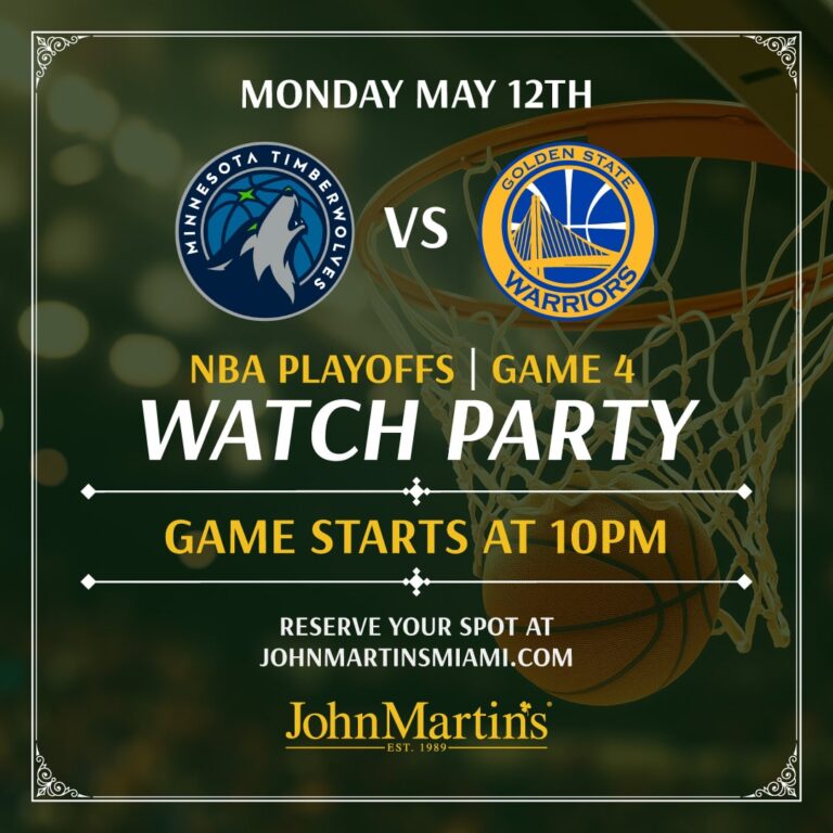 Minnesota Timberwolves vs Golden State Warriors Watch Party