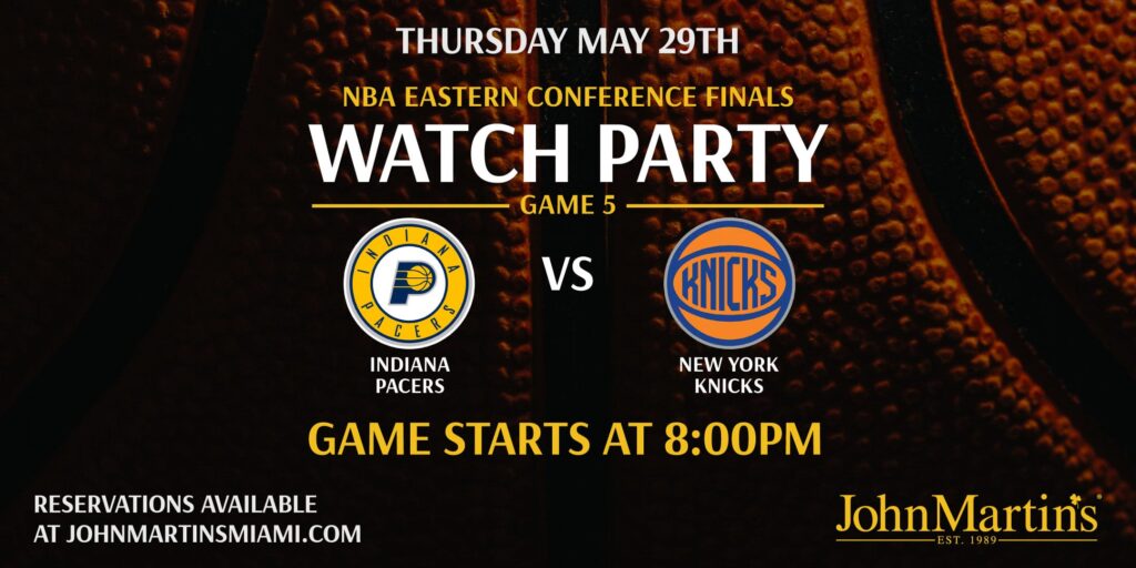 Pacers vs Knicks Watch Party