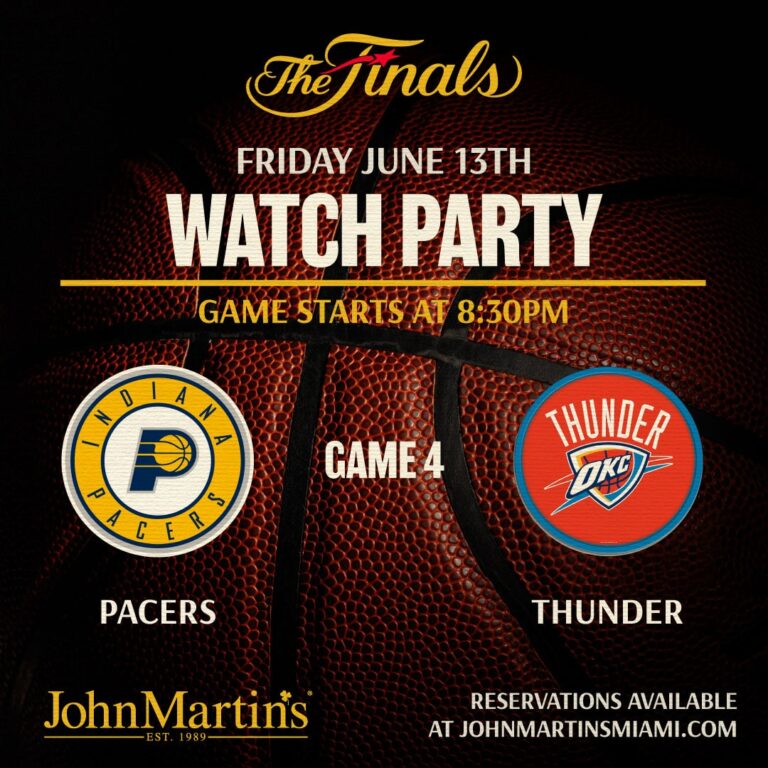Pacers vs Thunder Game 4 Watch Party