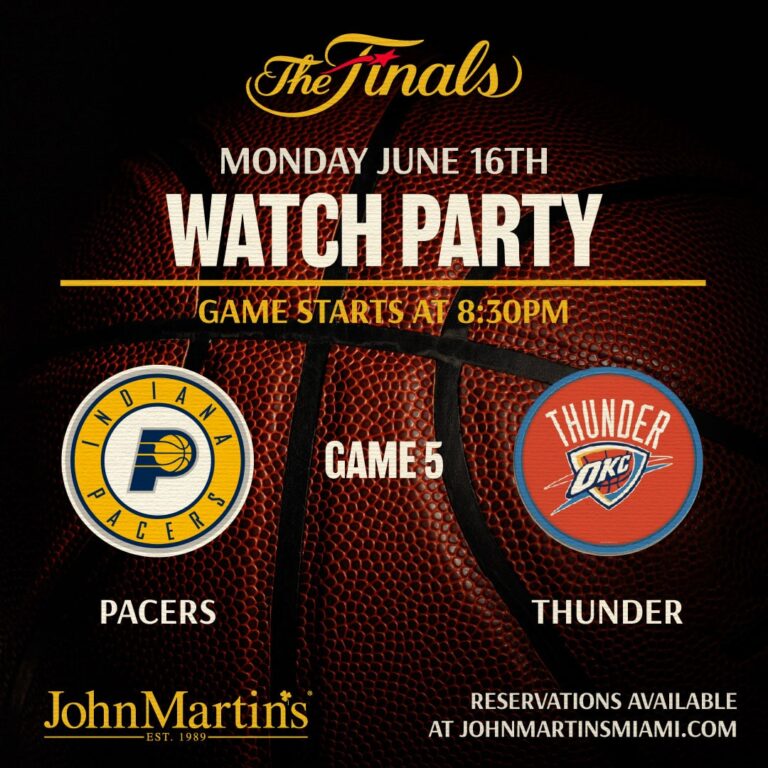 Pacers vs Thunder Game 5 Watch Party