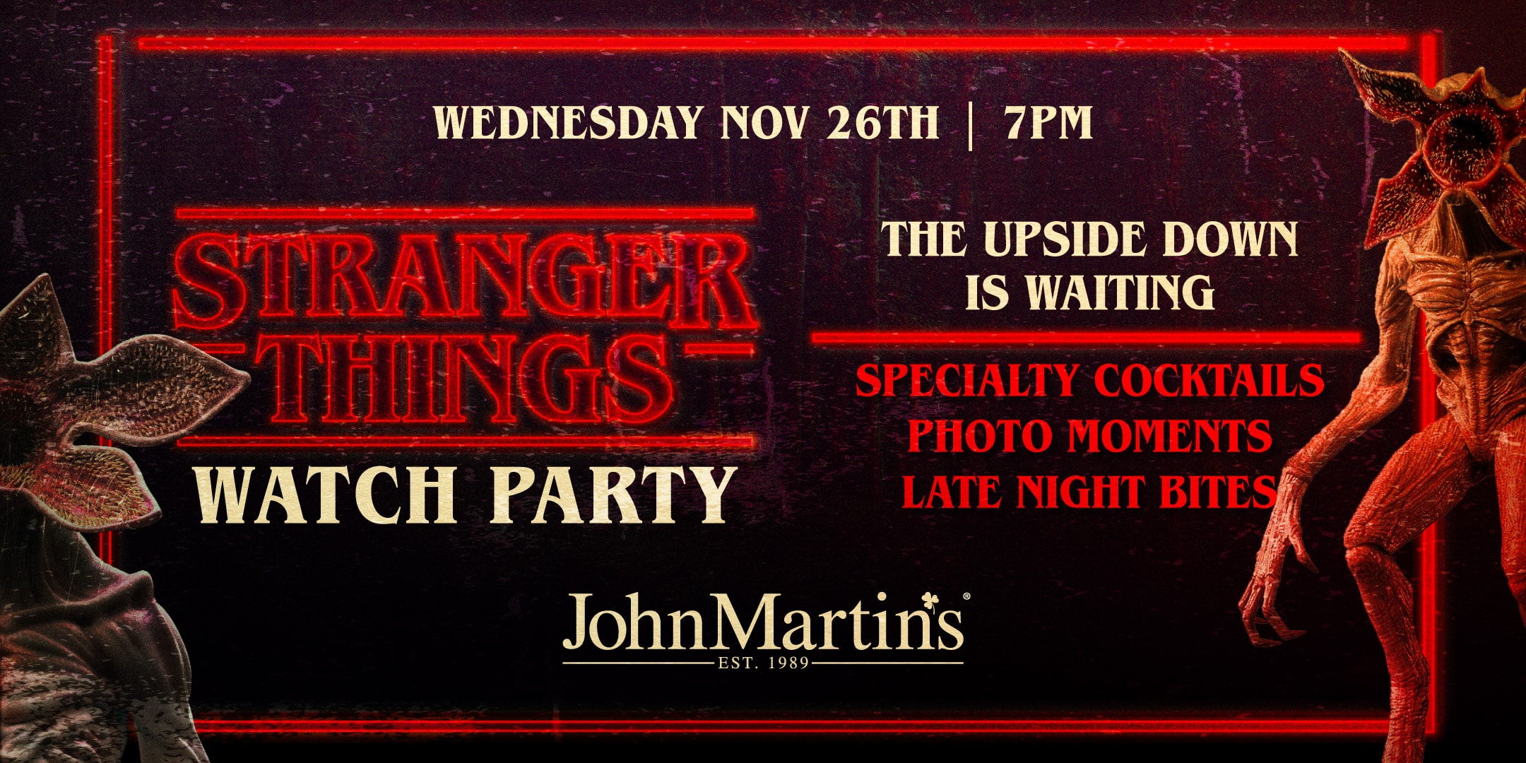 Stranger Things Watch Party