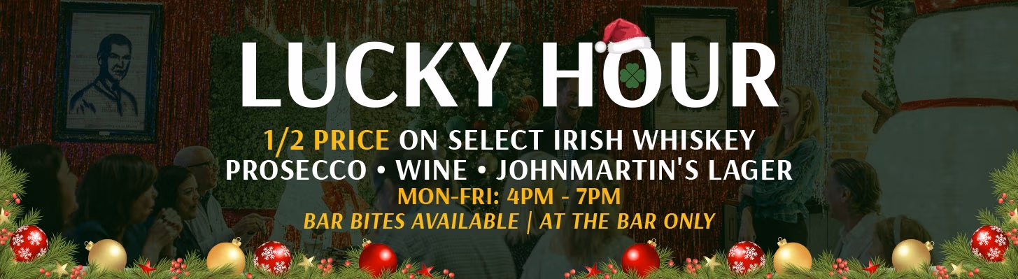 JM Lucky Hour Christmas Bar