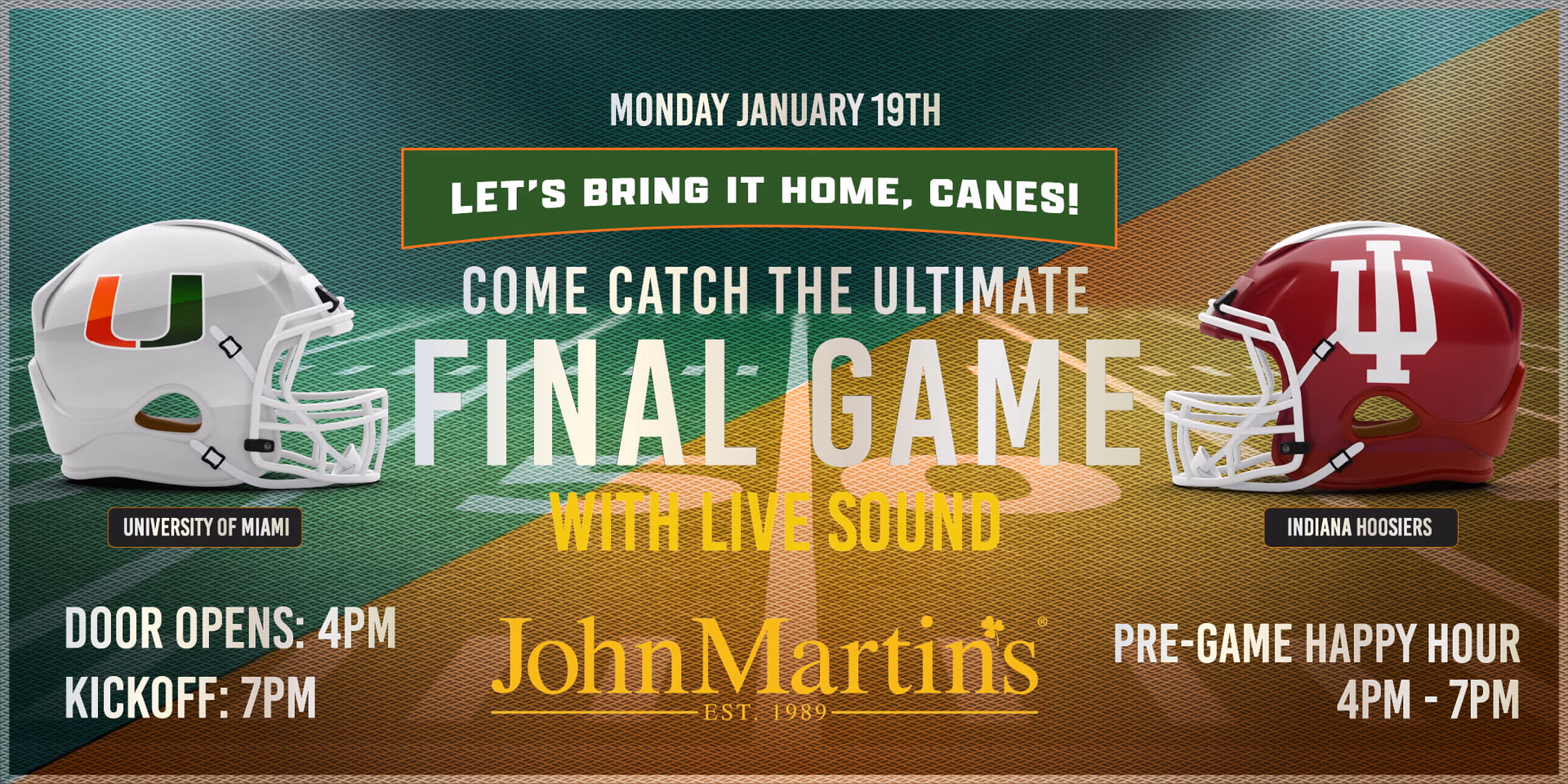 UM vs. Indiana Final Match Watch Party