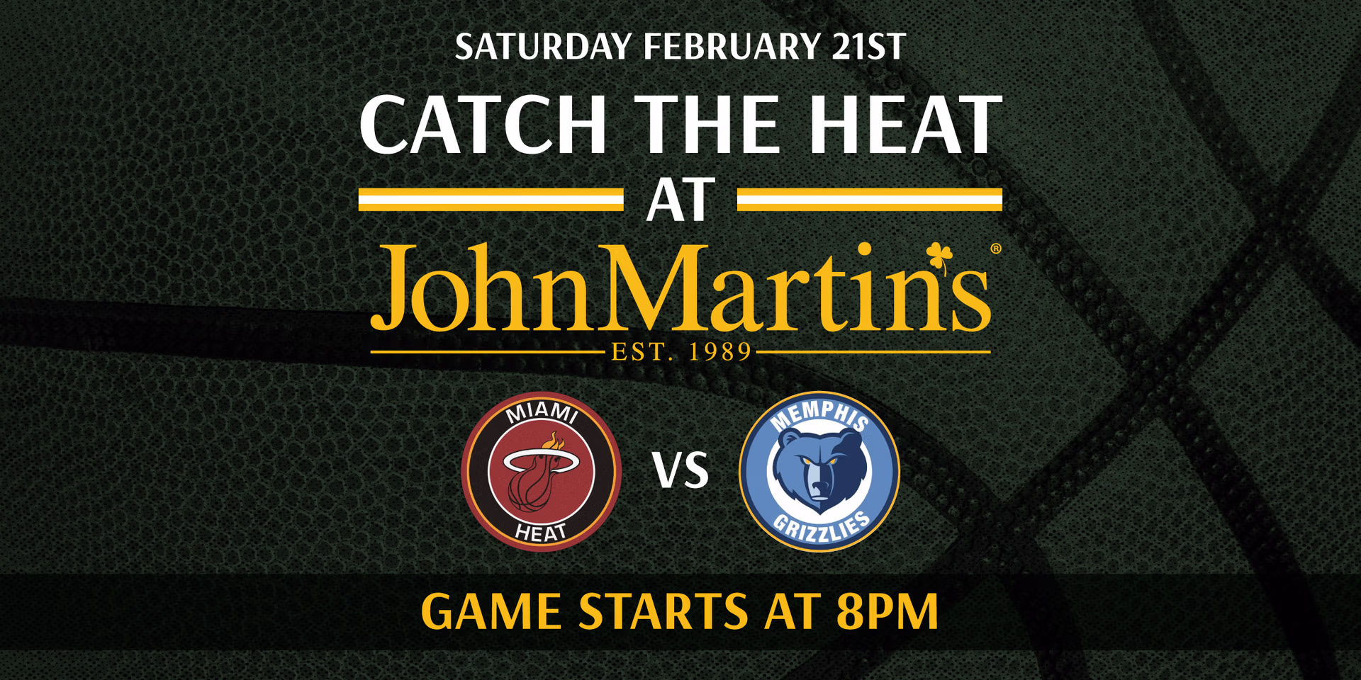 Miami Heat vs. Memphis Grizzlies Watch Party