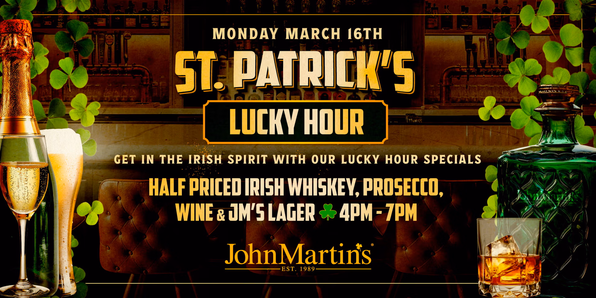 St. Patrick’s Lucky Hour