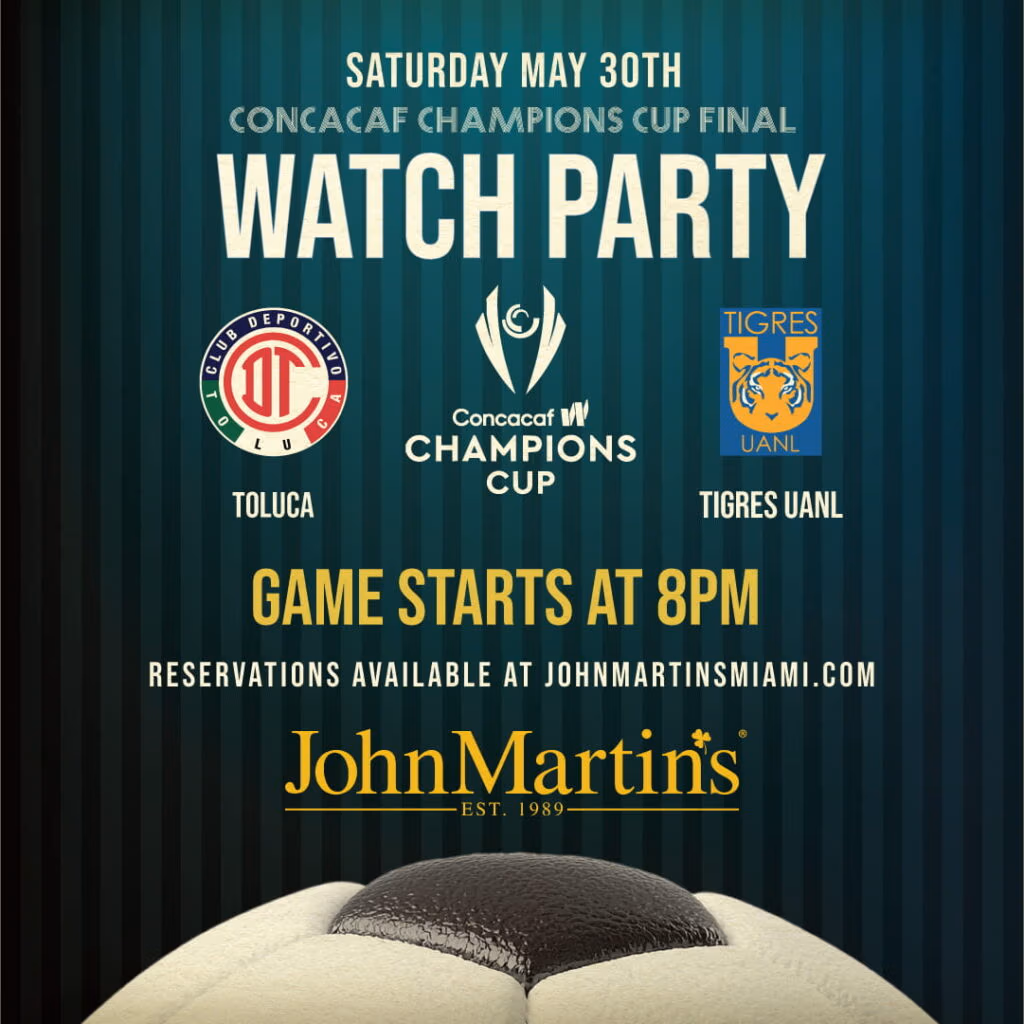 Concacaf Champions Cup Watch Party event flyer