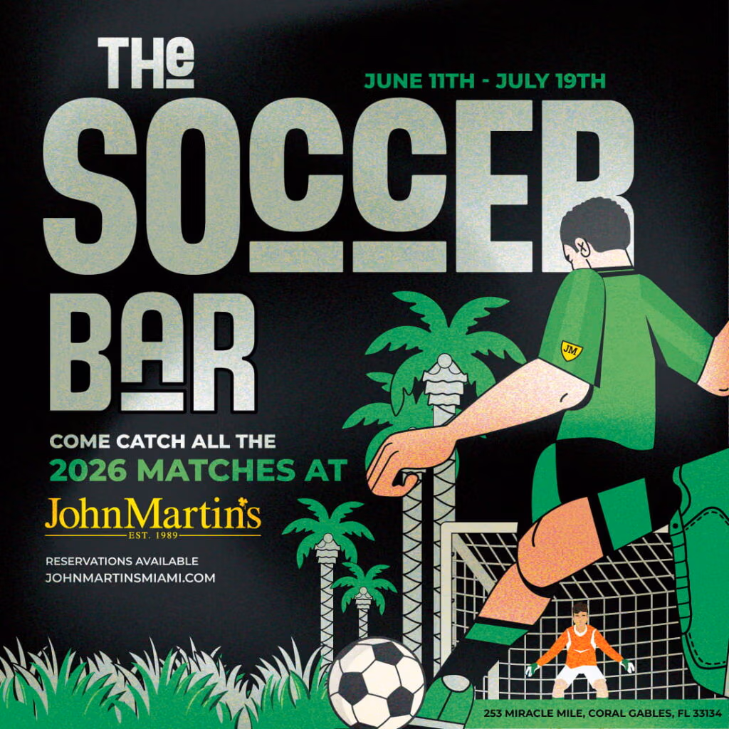 The Soccer Bar flyer