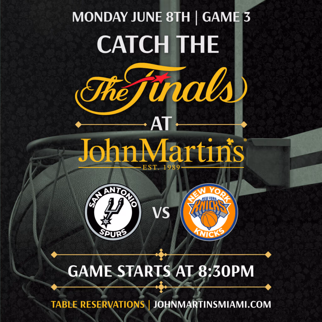 NBA Finals Spurs vs Knicks G3 event flyer