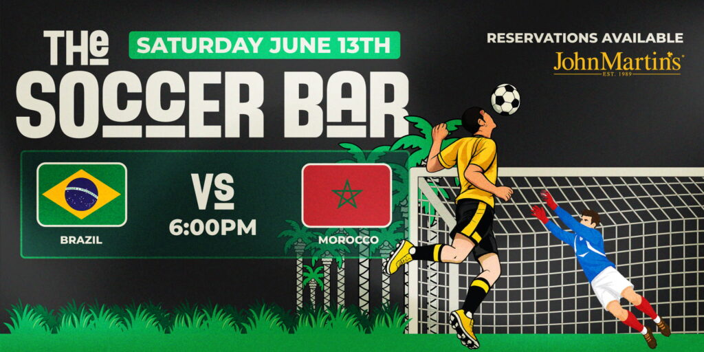 FIFA Brazil vs Morocco event flyer