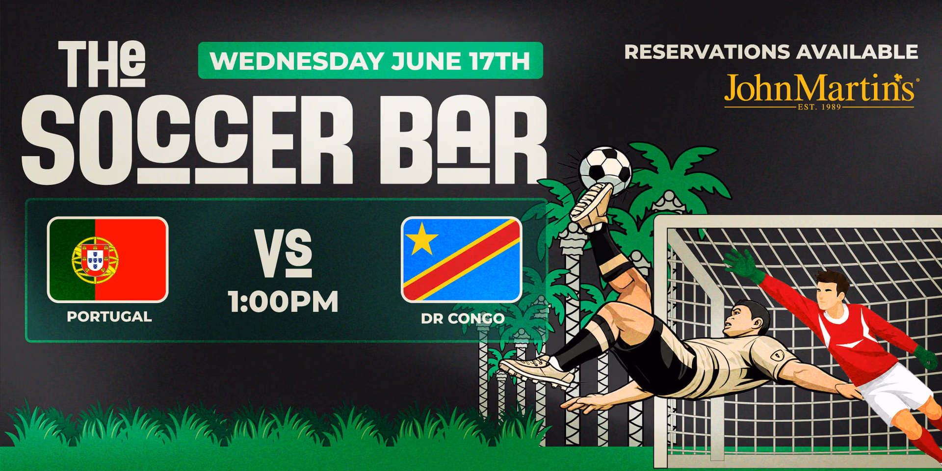 FIFA Portugal vs DR Congo event flyer