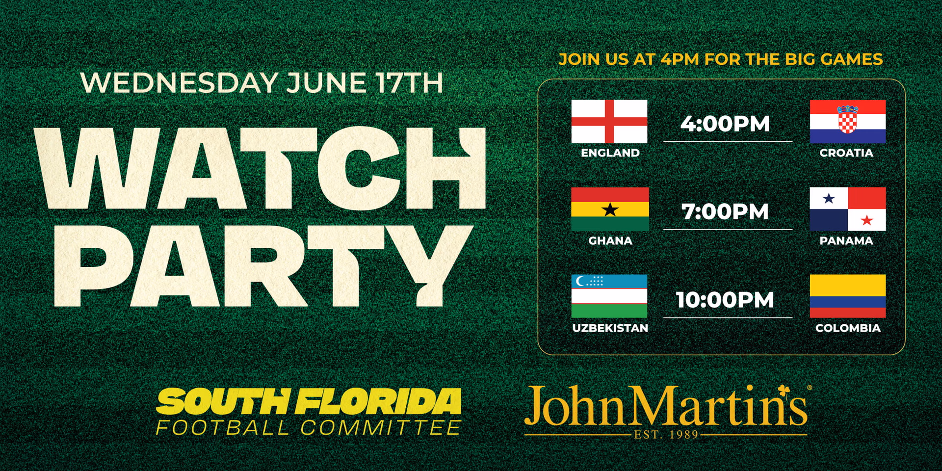 SFFC Watch Party event flyer