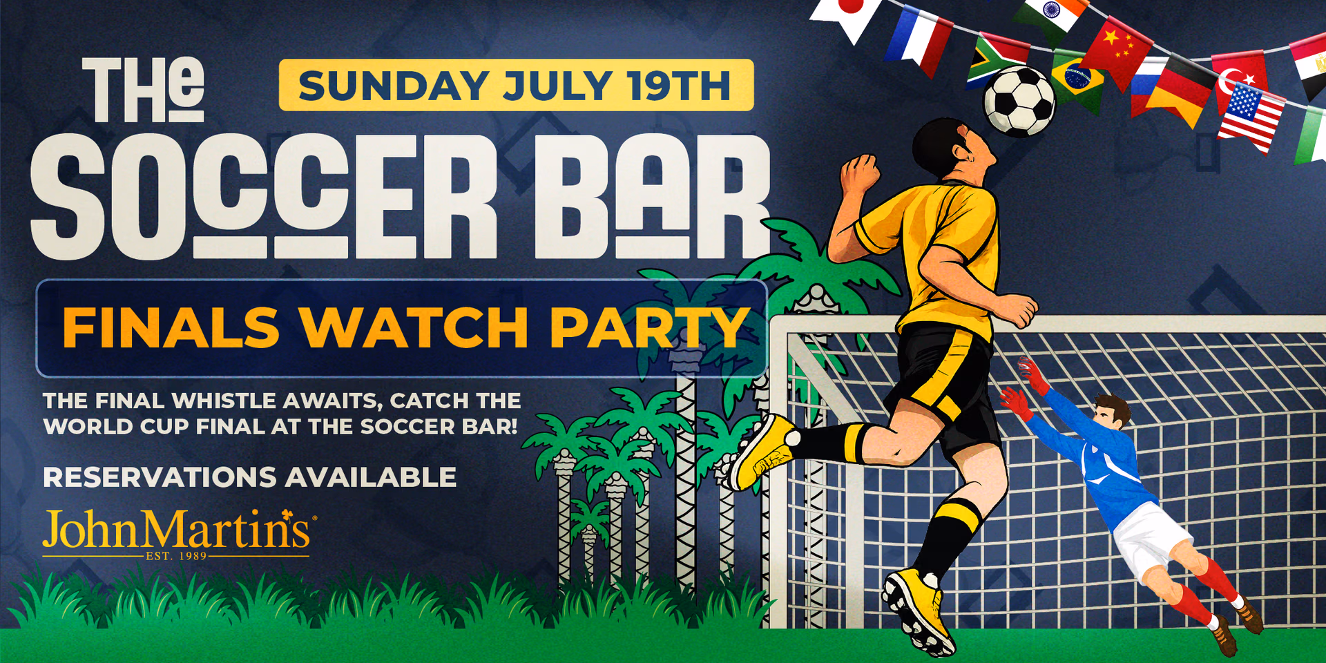 The Soccer Bar Finals Watch Party