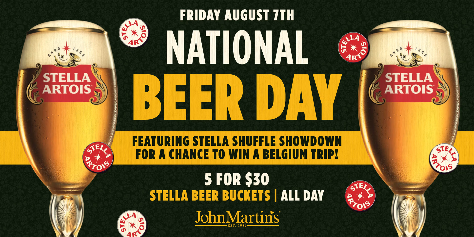 National Beer Day event flyer