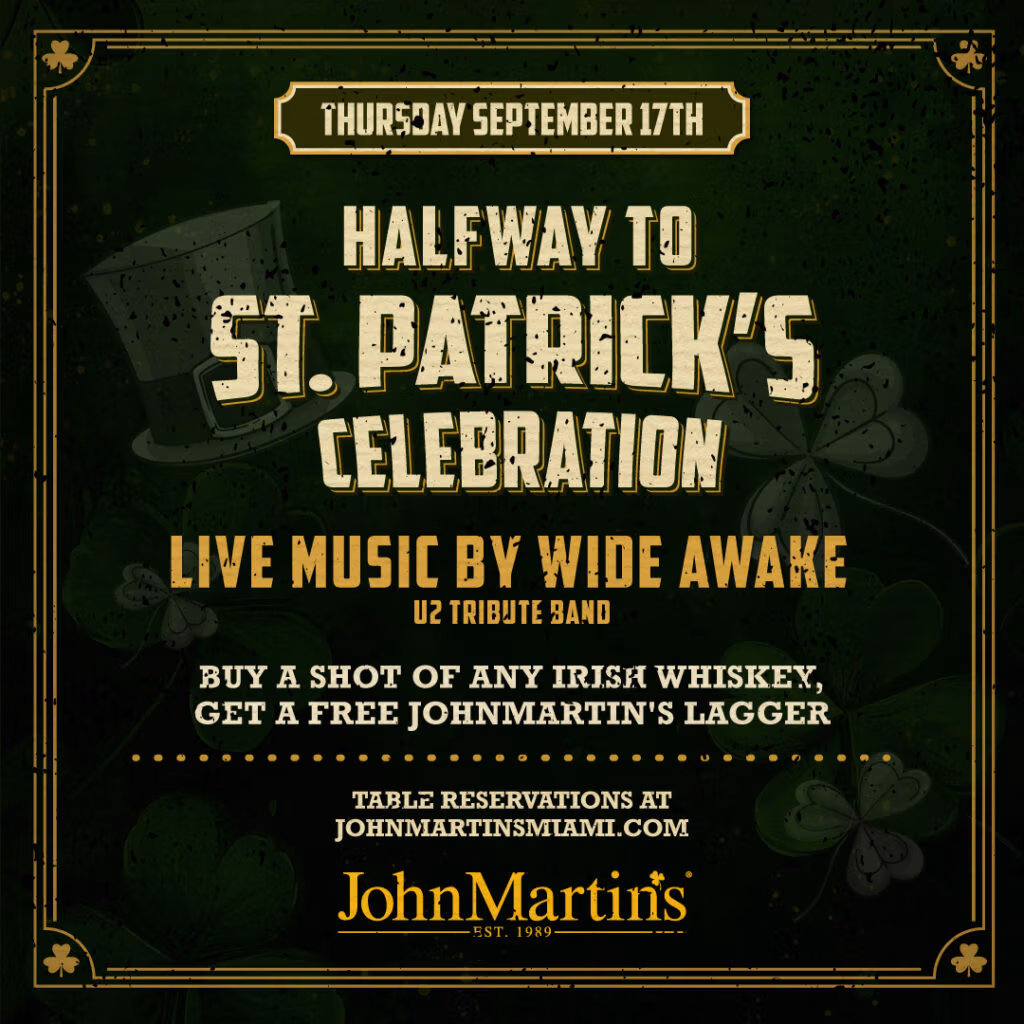 Halfway to St. Patricks event flyer